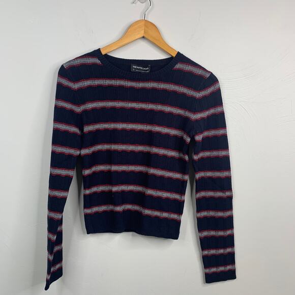 The Fifth Label Gravitation Navy Striped Long Sleeve Top - Picture 3 of 8